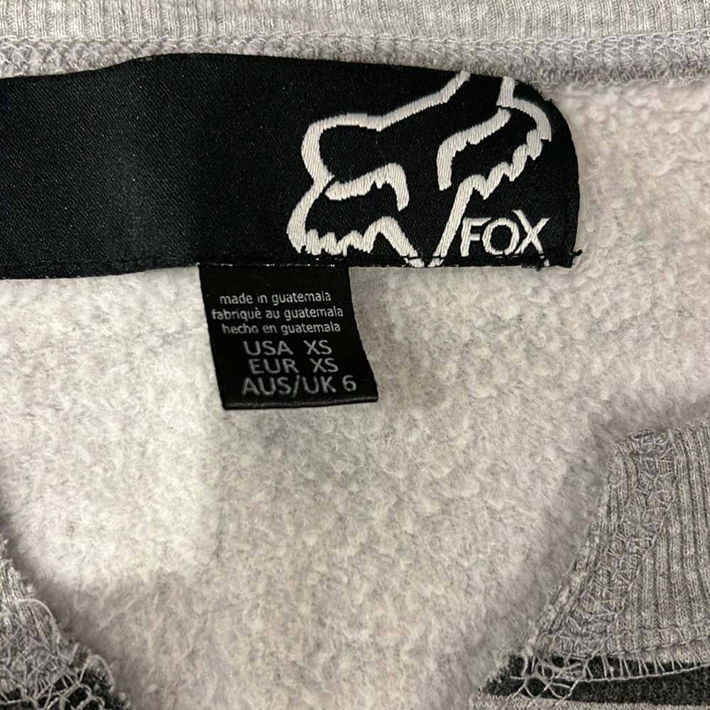 FOX Racing Sweatshirt Size XS - Picture 4 of 4